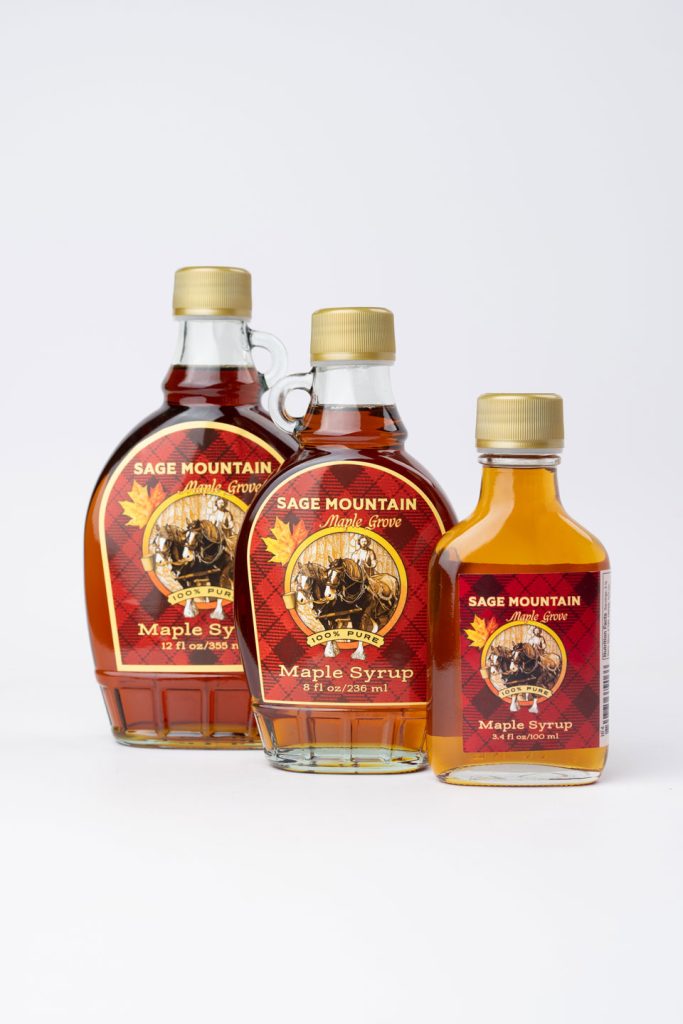 Group of Maple Syrup bottles