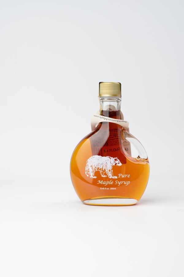 8oz Decorative Bottle with Bear