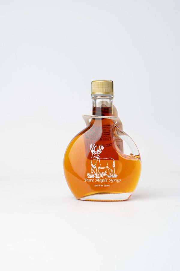 8oz Decorative Bottle with Deer