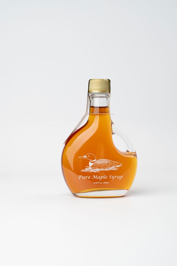8oz Decorative Bottle with Loon