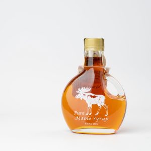 8oz Decorative Bottle with Moose