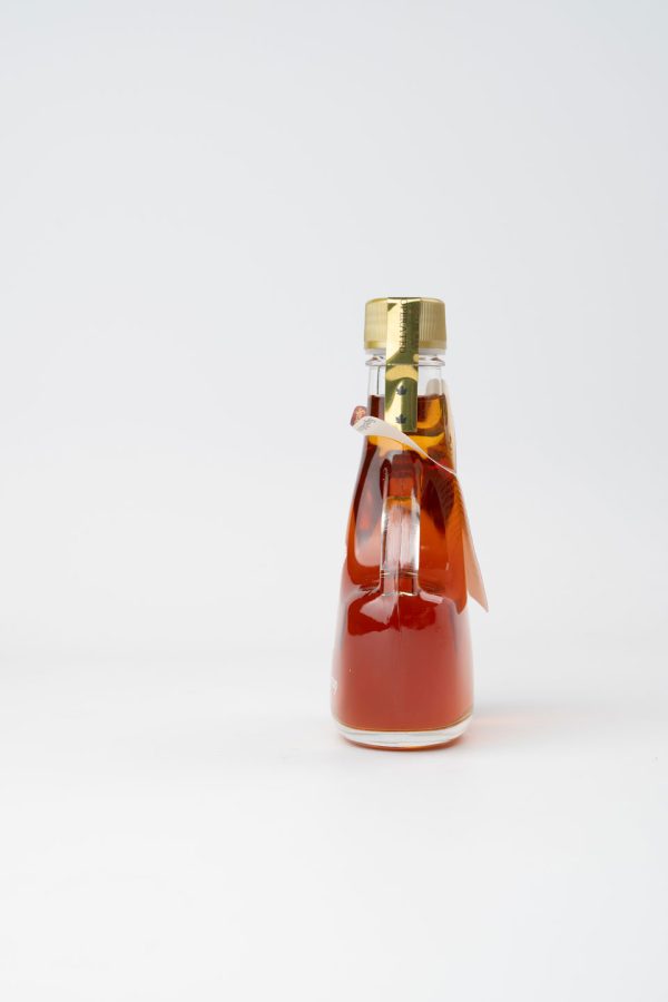 8oz Decorative Bottle with Wolf