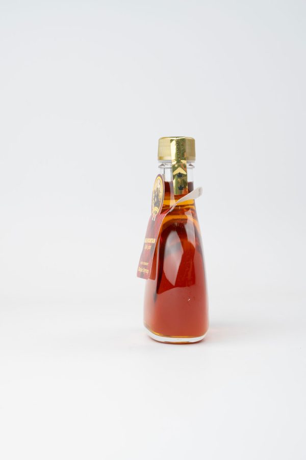 8oz Decorative Bottle with Wolf